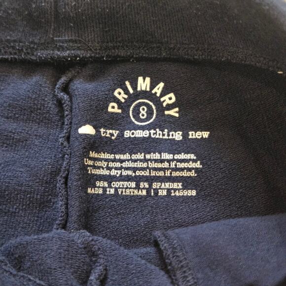 Primary Kids Sweatpants Boys Size 8 Lot of 3 Pull On Drawstring Joggers Basics - Picture 12 of 12